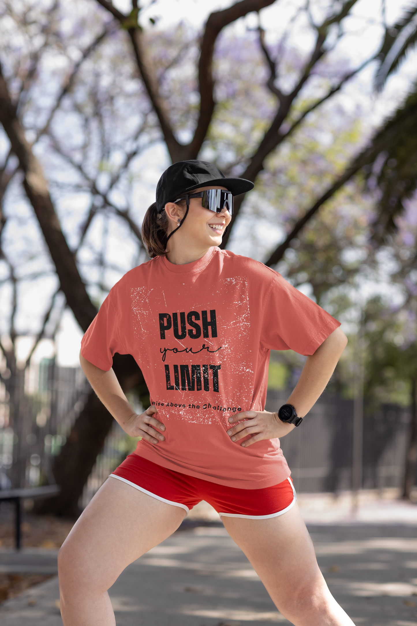 MadInkCo. Unisex Oversized Classic T-Shirt - Push Your Limit