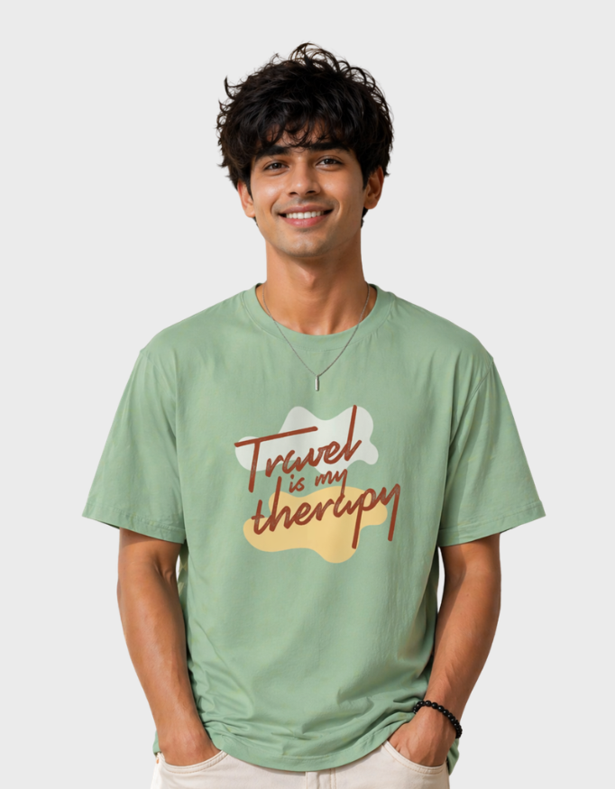 MadInkCo. Unisex Classic Crew T-Shirt - Travel Therapy