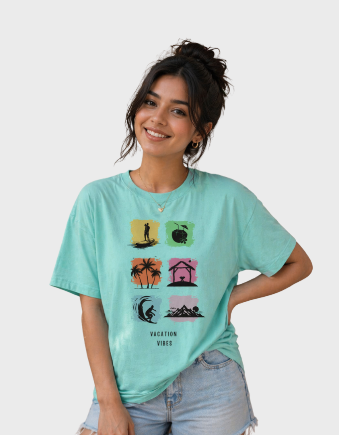 MadInkCo. Unisex Oversized Classic T-Shirt - Vacation Vibes