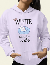 MadInkCo. Women Hoodie - Winter Cute