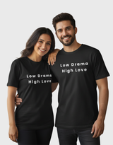 MadInkCo. Unisex Oversized Classic T-Shirt - Low Drama High Love