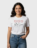 MadInkCo. Unisex Classic Crew T-Shirt - Full of Love