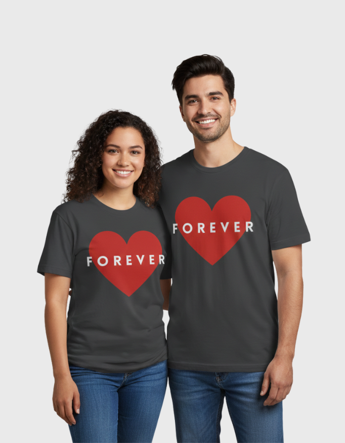 MadInkCo. Unisex Classic Crew T-Shirt - Forever