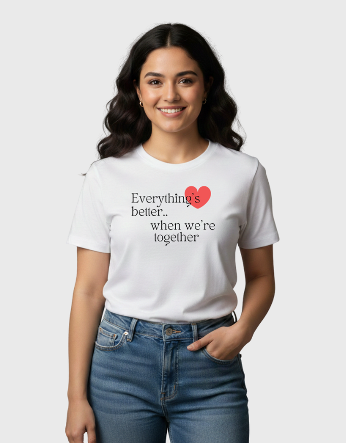MadInkCo. Unisex Classic Crew T-Shirt - Everything's better
