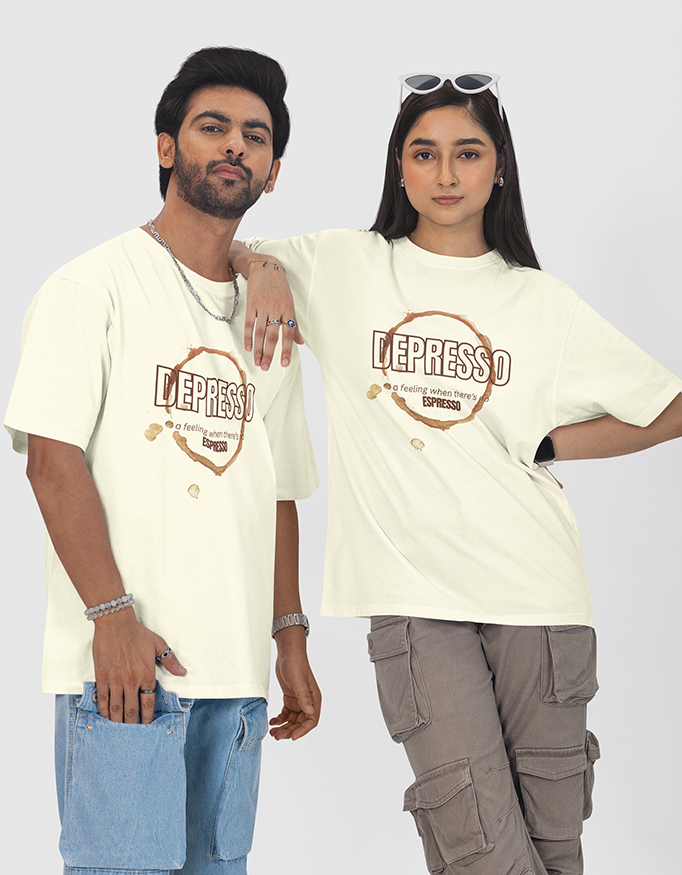 MadInkCo. Unisex Oversized Classic T-Shirt - Depresso