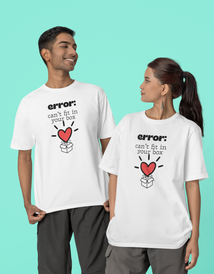 MadInkCo. Unisex Oversized Classic T-Shirt - Can't fit in Box