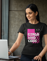 MadInkCo. Women Oversized Classic T-Shirt - Code girls