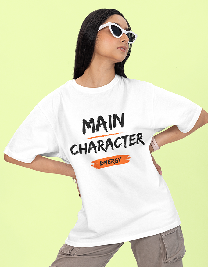 MadInkCo. Unisex Oversized T-Shirt - Main character
