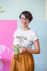 MadInkCo. Unisex Oversized Classic T-Shirt - Matcha Lover