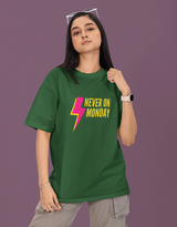 MadInkCo. Unisex Oversized Classic T-Shirt - Never on Monday