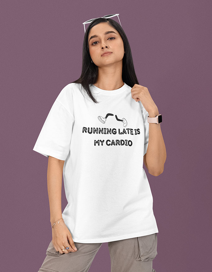 MadInkCo. Unisex Oversized Classic T-Shirt - Running late