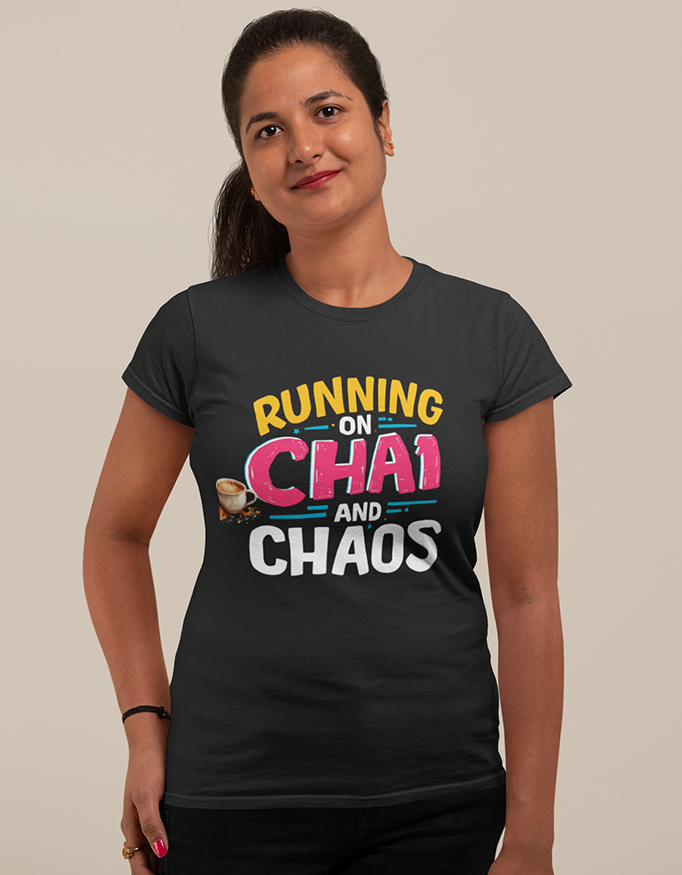 MadInkCo. Unisex Supima T-Shirt - "Chai & Chaos"