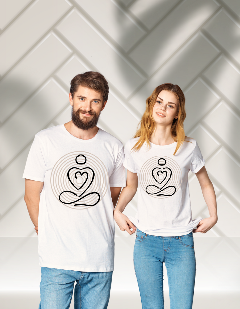 MadInkCo. Unisex Crew neck Tshirt zen